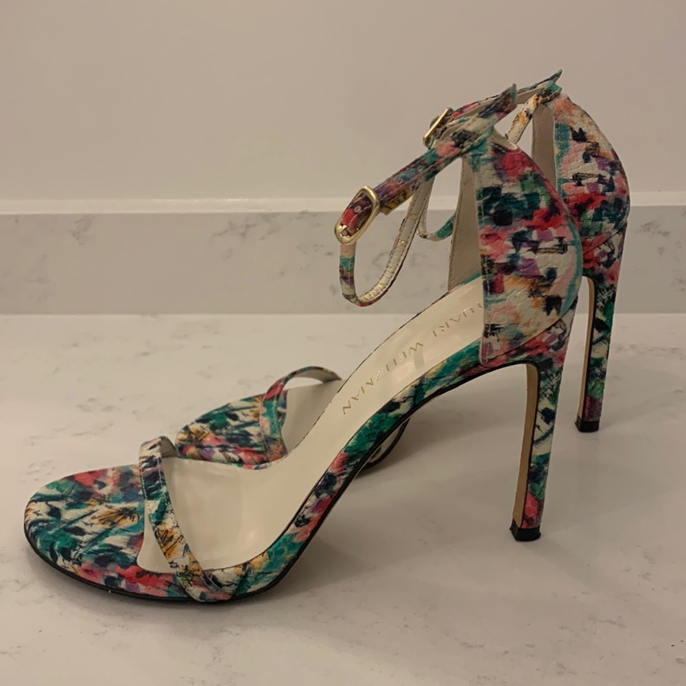 Stuart Weitzman Floral Nudist Sandal (8)